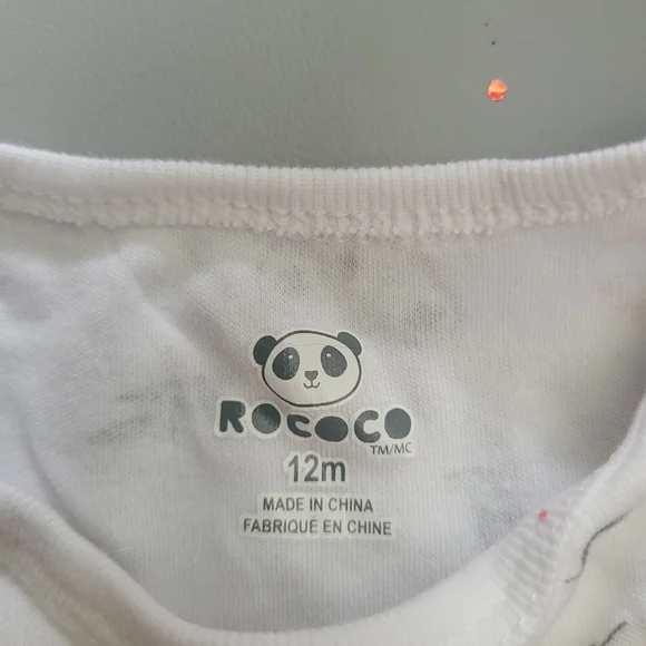 Rococo 12m onesie - Picture 3 of 3
